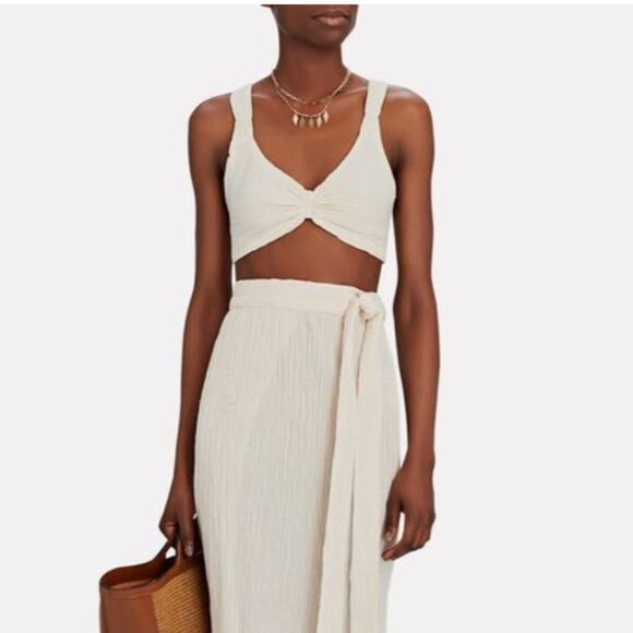 Savannah Morrow the Calla Top in Cream - Picture 1 of 5